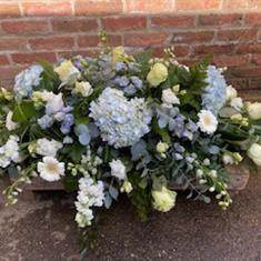 Sunflower Mix Casket Spray