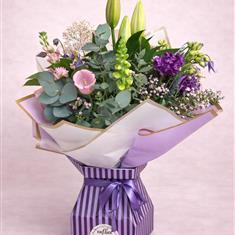 Lilac Elegance Handtied 
