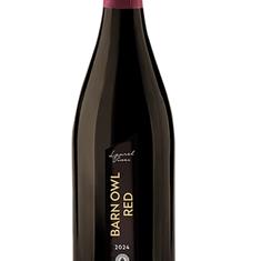 Laurel Vines Barn Owl Red