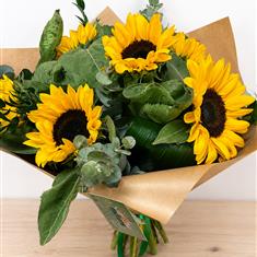Striking Sunflower Bouquet 