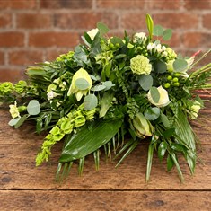 White a Green Tied sheaf 